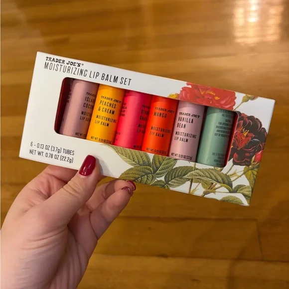 NWT Trader Joe's Moisturizing Lip Balm Set - Picture 4 of 4